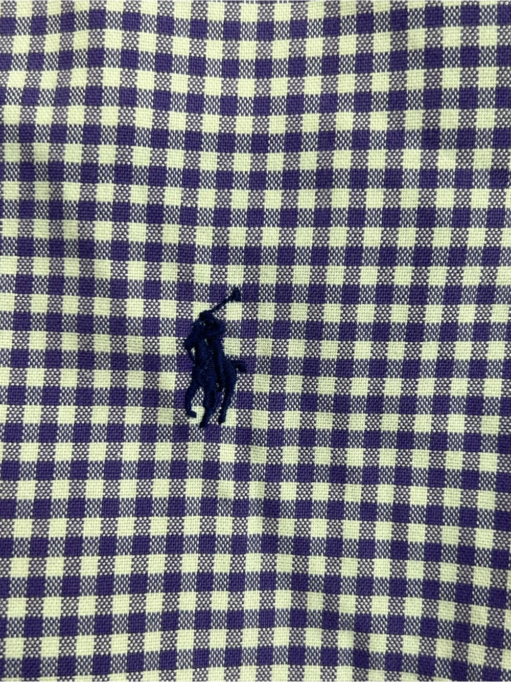 Polo by Ralph Lauren lavender and White Gingham Button-Down Shirt